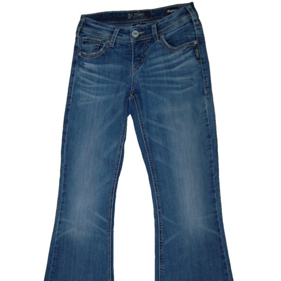 Silver Aiko Denim - Silver Aiko Jeans 26x30 Bootcut Flare Denim Women